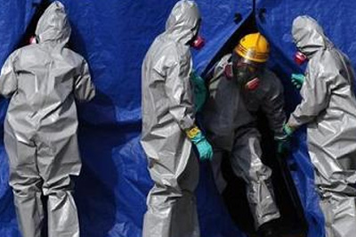 杜邦TychemF防護服預防高傳染性病原體生物感染